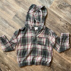 Wallflower Flannel Sweatshirts